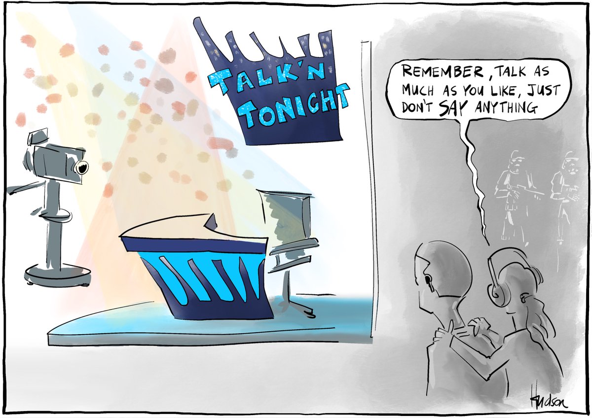 Brave new world #USPolitics #auspol ko-fi.com/hudsoncartoons