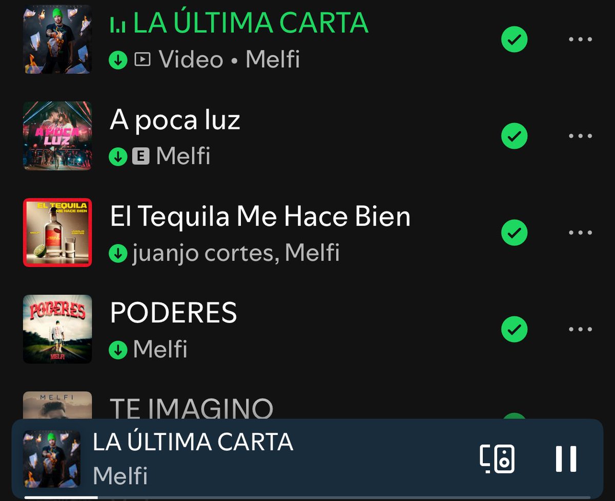 Holis perdida, te extrañé ❤️❤️❤️ #LaÚltimaCarta 🔥💌.                      open.spotify.com/track/4WoPkFUi…