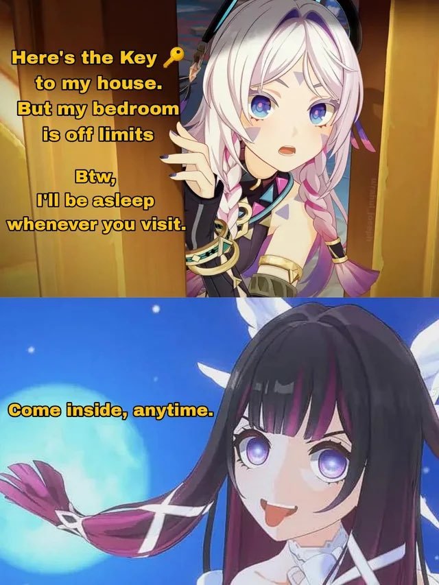 mkdragon89's tweet image. Citlali needs to step up her game because Columbina is allowing aether to enter anytime 😅 #aebina #aetherbina #aelali