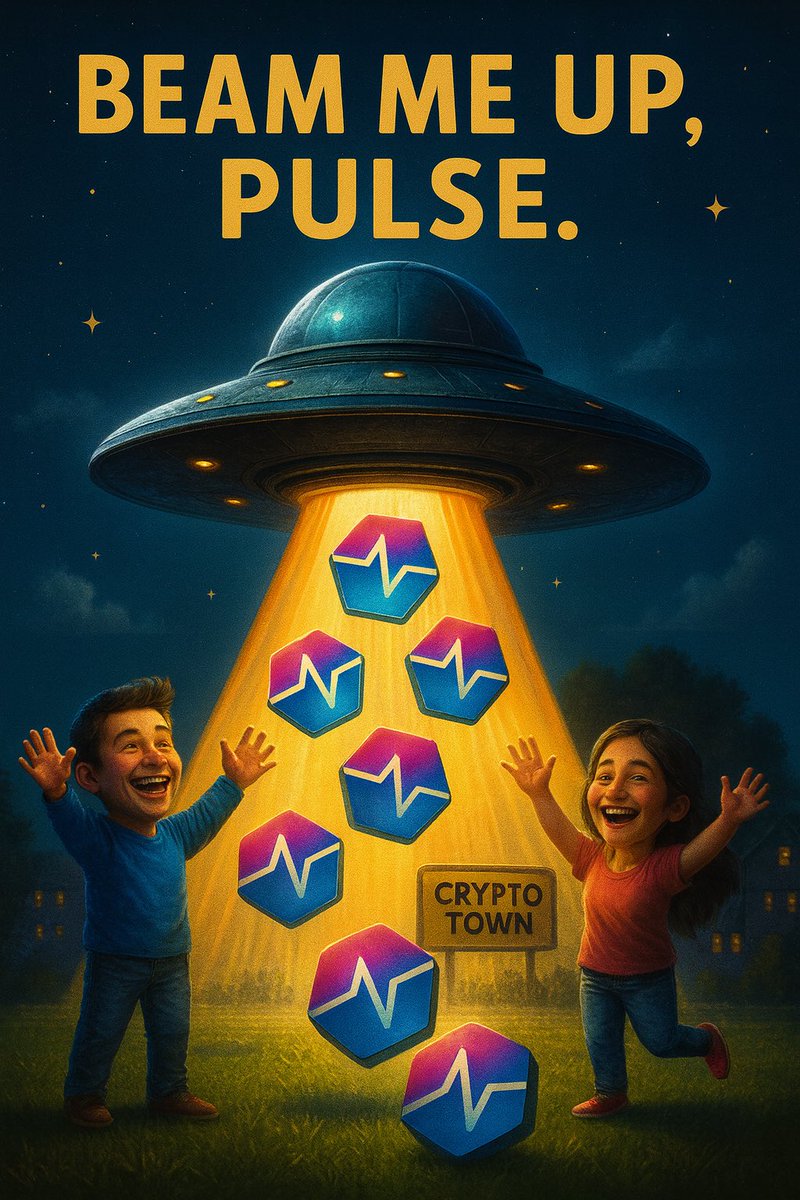 Freshbelair01's tweet photo. Look up 🌌 … it’s happening.
The beam is real, the coins are dropping, the vibe is unstoppable. 🛸💎
We’re not just imagining PulseChain anymore we’re living it.
#PulseChain #PLS #BeamMeUp
#PulseChain
#PLS
#PulseChainCommunity
#PulseChainNews
👽🛸👽🛸👽🛸👽 https://t.co/jnciHzk3R2