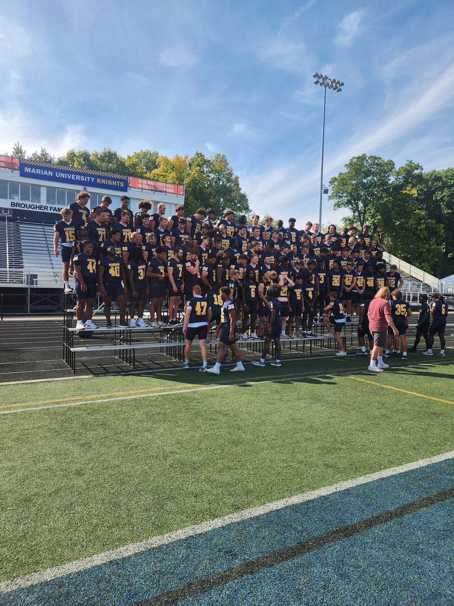 Marian Football tweet media