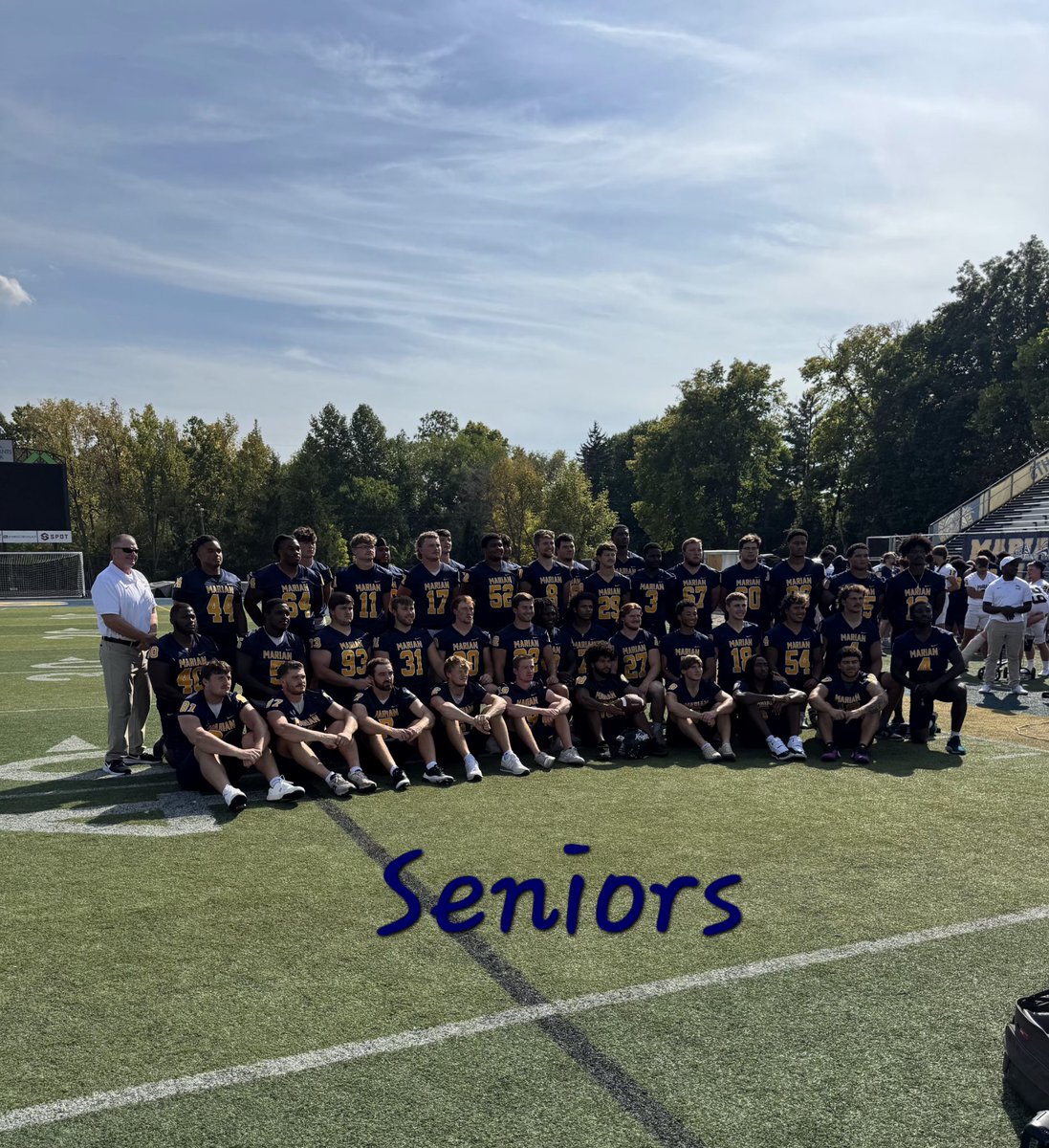 Marian Football tweet media