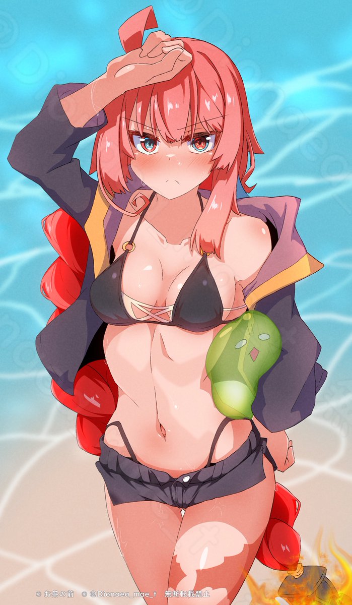 #夏が終わりそうだし今年描いた水着絵を貼ろう
思ってたより描いてた🫠 