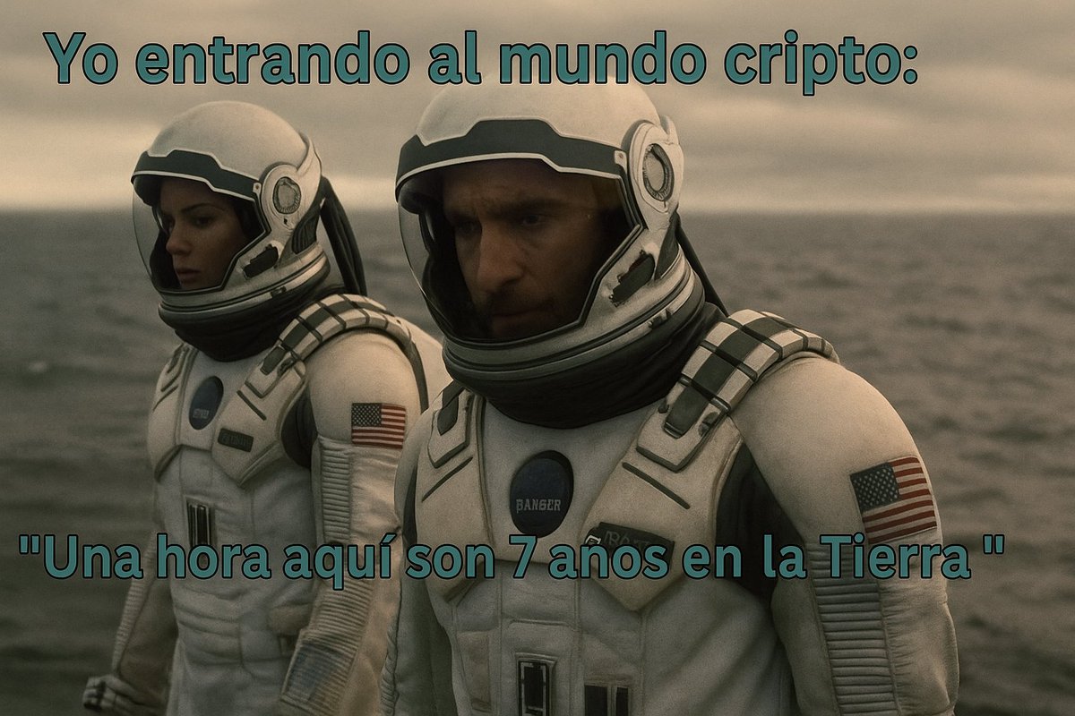 CryptoShadow_Mx's tweet image. Viernes de risas: el tiempo en cripto vuela…1 hora en cripto = 7 años si vas a ciegas. 
Mejor mide, decide y deja que las herramientas hagan el trabajo pesado. 😂🛠️
#criptomeme #criptolocura #Crypto #CryptoCommunity #MemeCoin #MemeCoinTrends #Memes #viernes19 #TradingLife