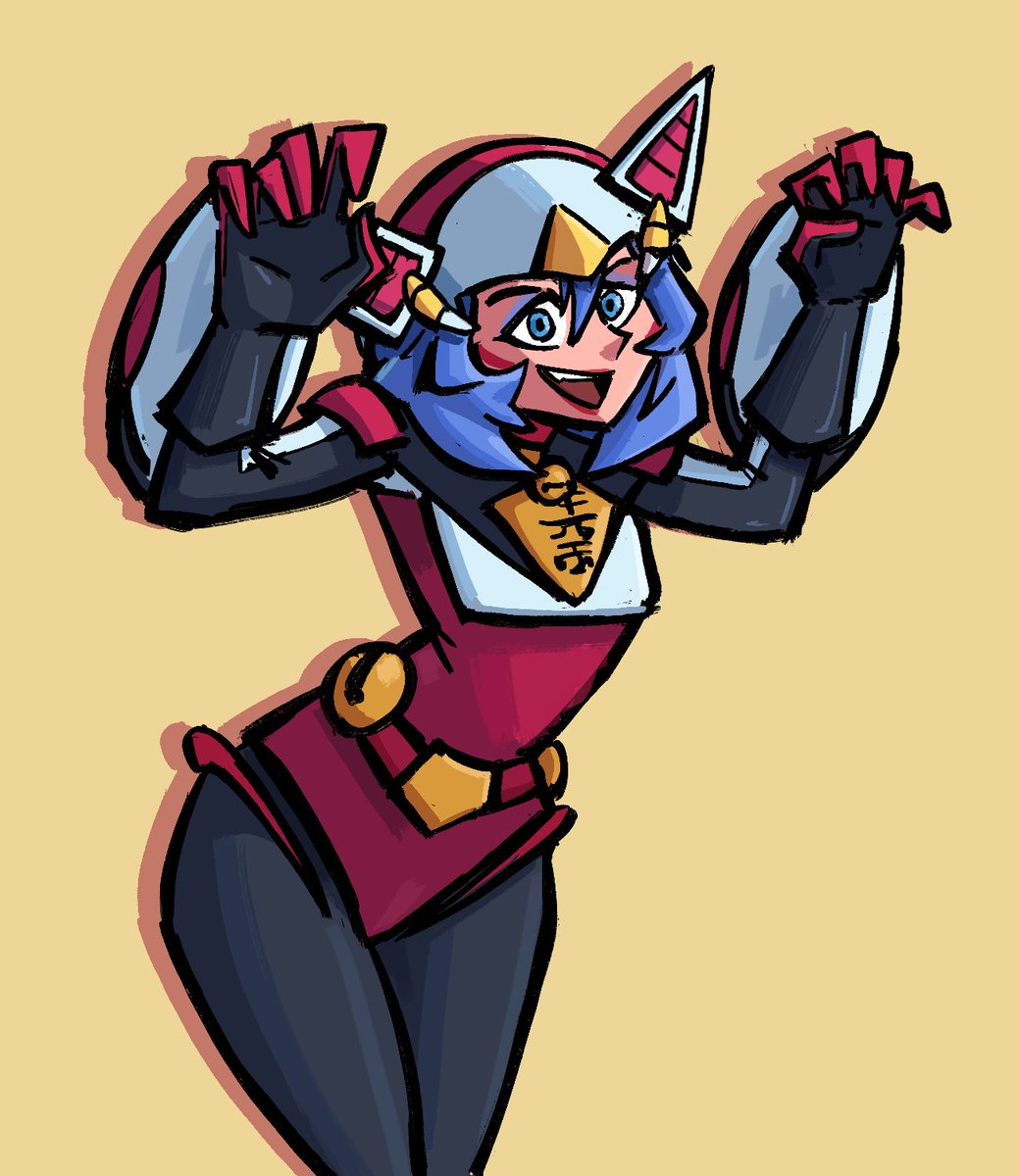 Managres's tweet image. Maneki Neko from the @SpeedRunnersHQ Sream Playtest 😺😺😺😺😺