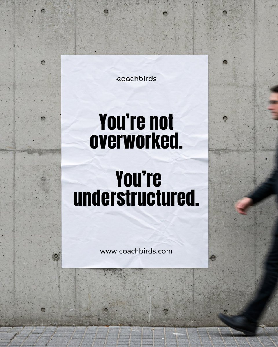 coachbirds's tweet image. Overwhelm isn’t a badge of honour.

It’s a red flag that your systems are missing.

We help business owners install clarity, not chaos.

Let’s simplify your backend so you can lead with focus.

#Coachbirds #SmartSystems #StructureOverStress #BusinessOps