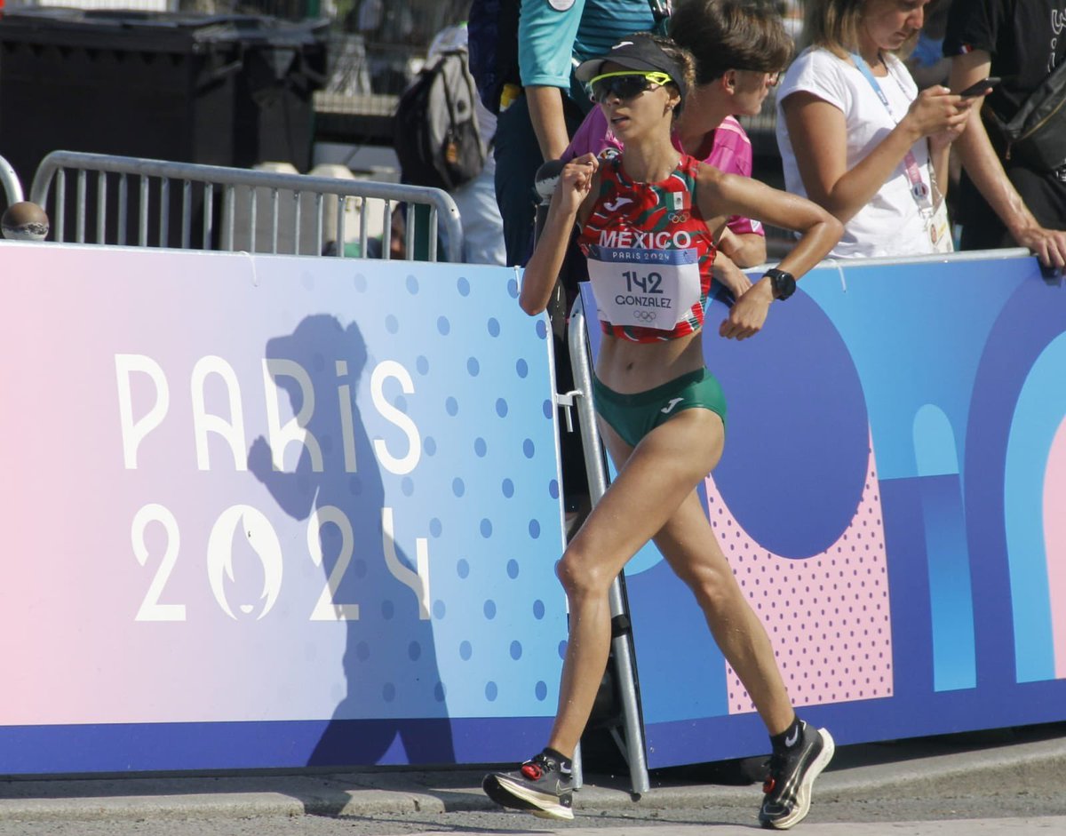 Alegna González ha conseguido la primera medalla mundial para México en Marcha desde Lupita González en Londres 2017. También fue una plata en 20km.