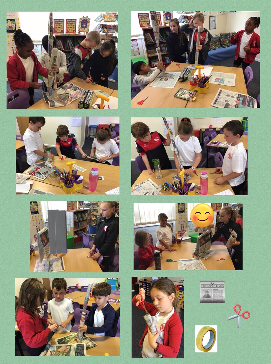 Working together respectfully on a team challenge in #bishoptonyear3 #bishoptondandt