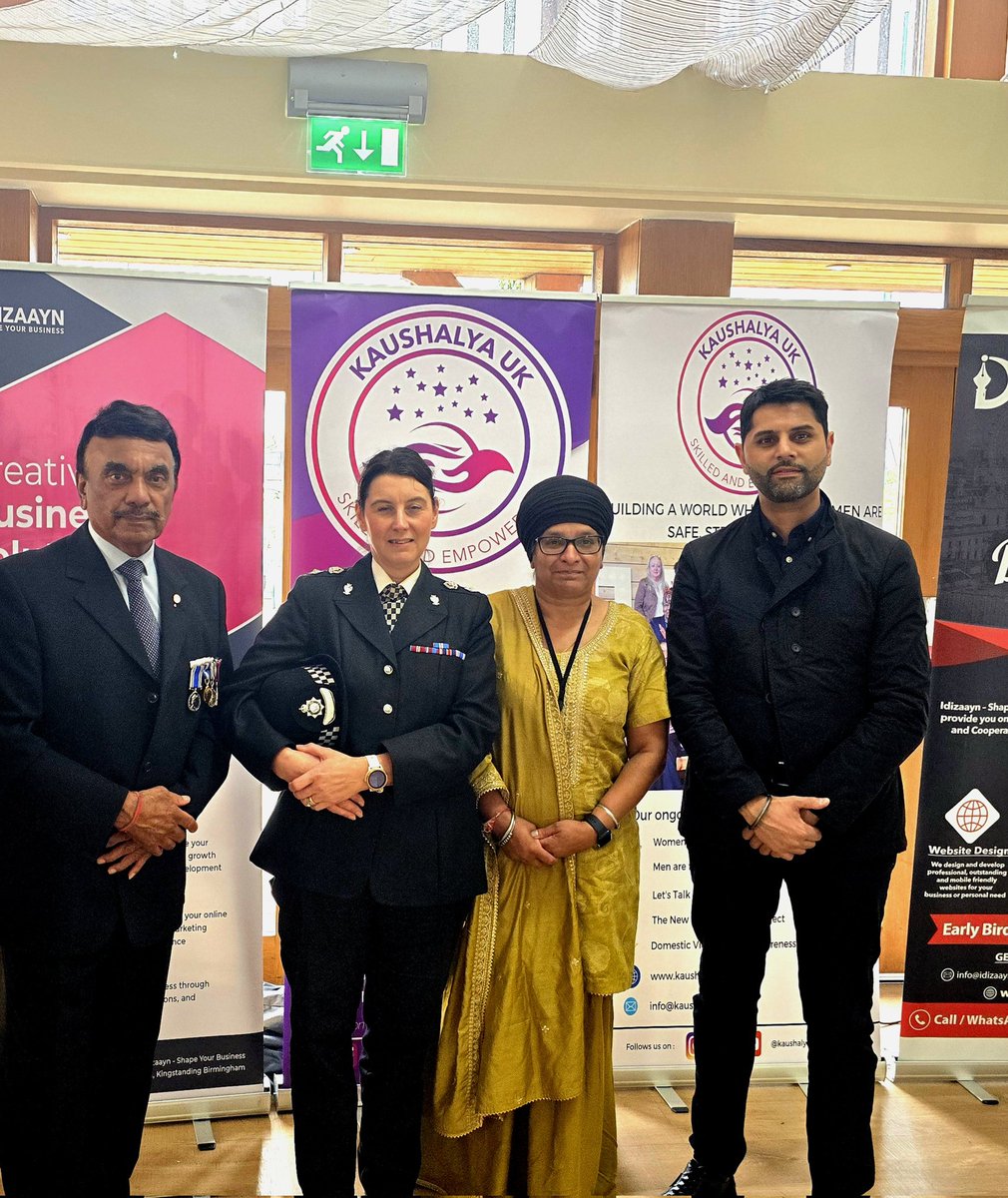 A pleasure to have been invited to attend Kaushalya UK  WOW Awards Ceremony in Sutton.  A well organised event by Ritu Sharma and Team. I was pleased to receive the  Achiever Award for the continued long term support and dedicated service to the Police and the diverse community