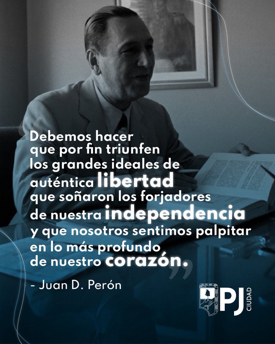 Que triunfen los grandes ideales de la auténtica libertad.