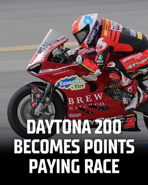 For the first time since MotoAmerica inherited the Daytona 200, the "Great American Motorcycle Race" will be a points-paying round of the Motovation Supersport Championship. The 2026 Supersport season will include 19 races and 10 rounds, beginning with the 84th Daytona 200 in