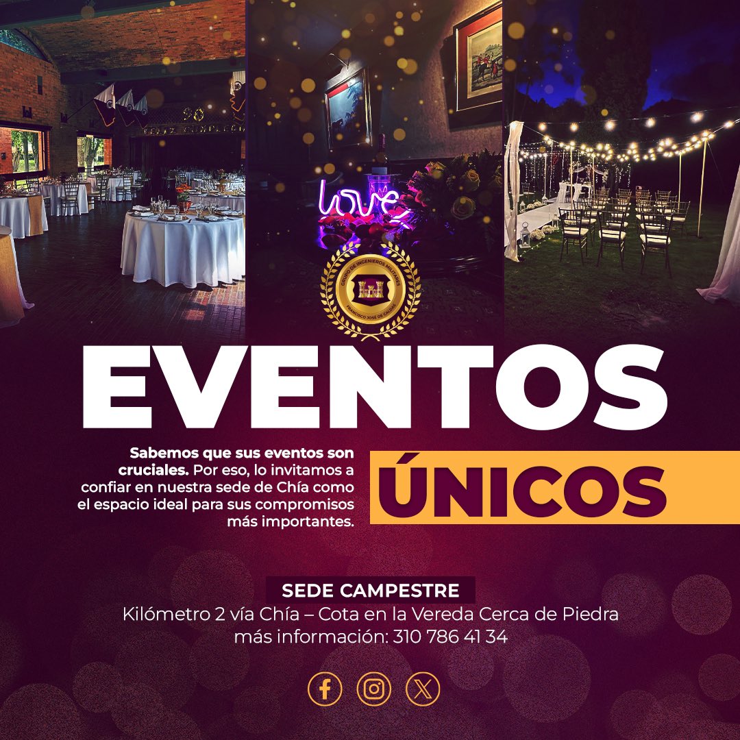 _GRUPING_'s tweet photo. Sus eventos más importantes merecen un lugar excepcional. Nuestra sede en Chía es el espacio perfecto. https://t.co/ZkyINC3RXg