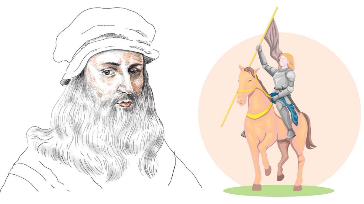 PrestigeCoachin's tweet image. Which historical hero are you most like? 🛡️🌟
Are you as bold as Joan of Arc or as visionary as Leonardo da Vinci? Take this fun quiz to find out! Check here: tinyurl.com/2ykp7dyc
#PersonalityQuiz #HistoryHeroes #FunBreak