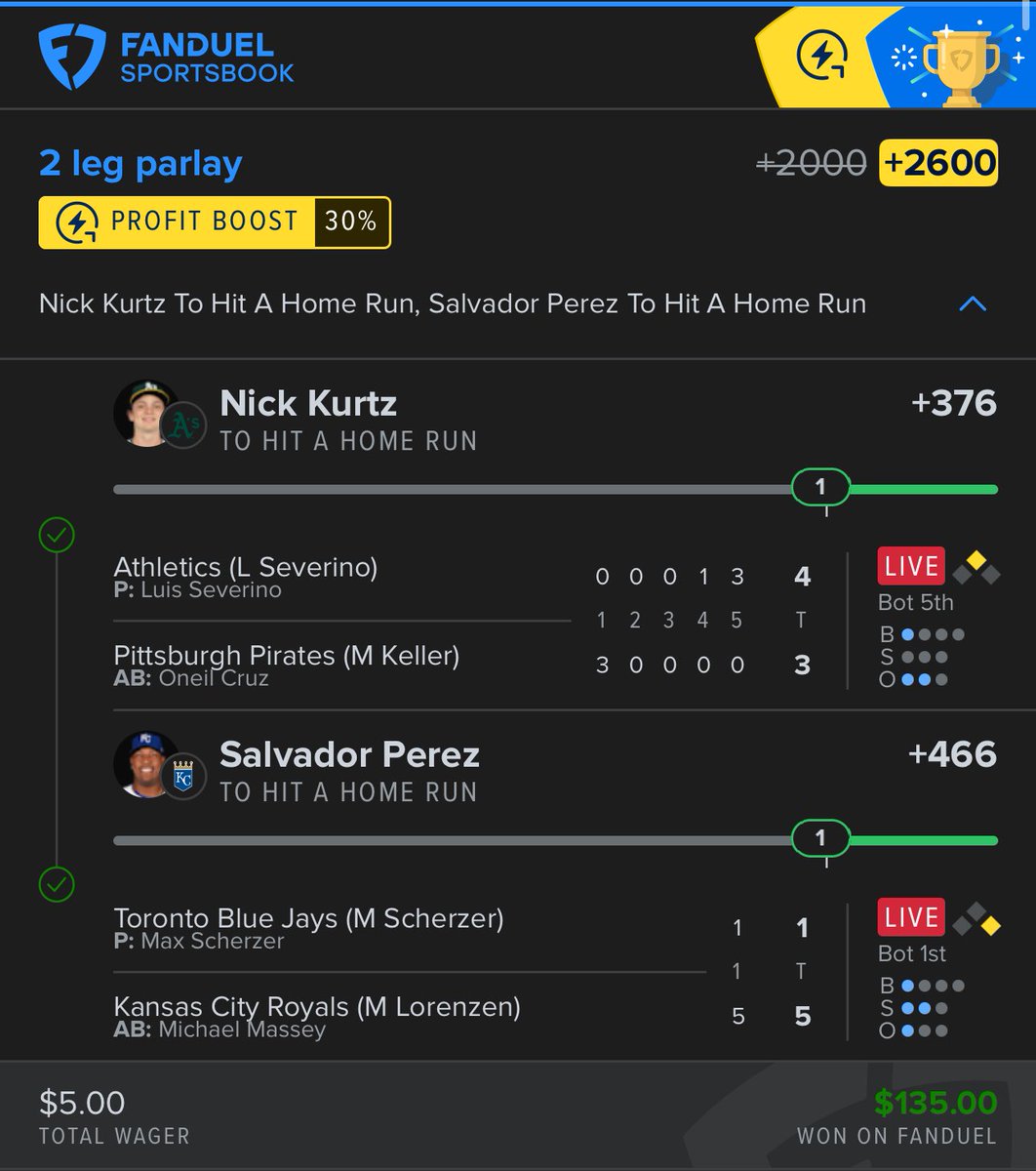 DaParlayMonster's tweet image. BOOM JUST LIKE THAT 💣 🏆✅
TURN NOTIS ON 🔔
@SlimeeLab
#RookieBetts #SlimeLab
#SlimeTime #MLB
#GamblingX