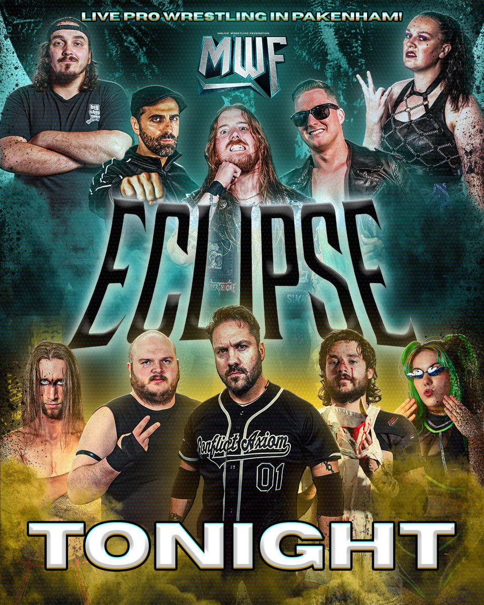 Tonight is the night.

MWF presents ECLIPSE.

Online tickets are SOLD OUT!

Under 10 tickets available at the door.

#MWFEclipse