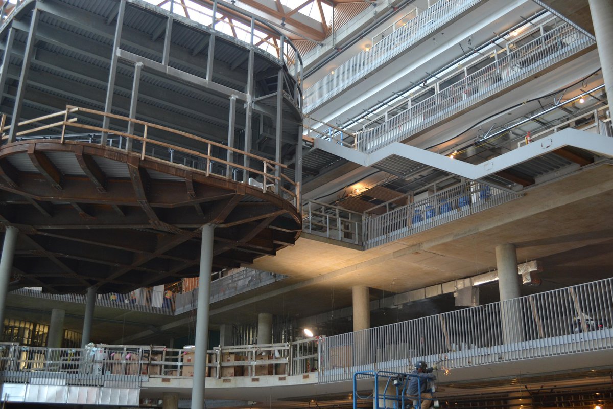 Have you found time to explore the Nest yet? Here's a throwback to its construction 11 years ago. 
 
From the Alma Mater Society Image Collection.
 
DOI: dx.doi.org/10.14288/1.041…