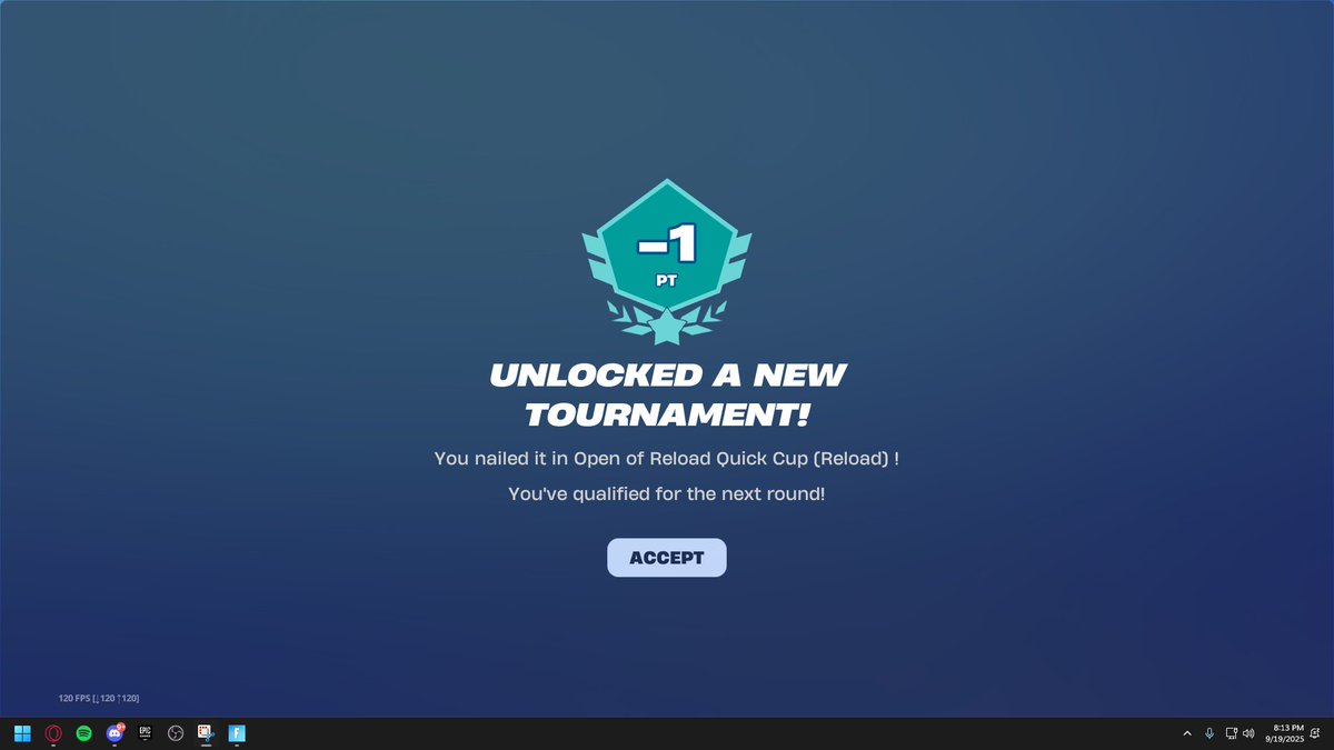 FaA1pha's tweet image. Qualified for Round 2 Ranked Reload Cash Cup