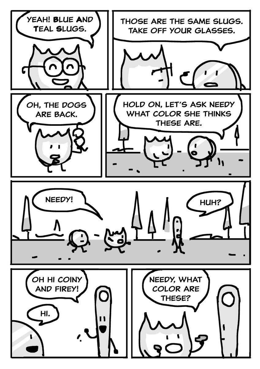 1/2 - bfdi is back / snack fan comic. #osc hashtag slug