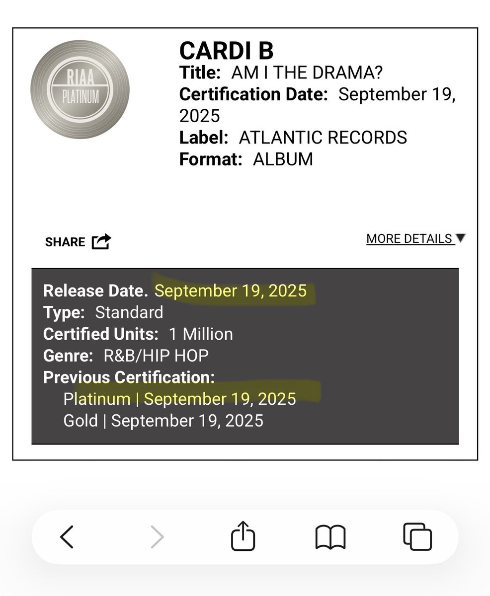 Cardi B | Updates tweet media