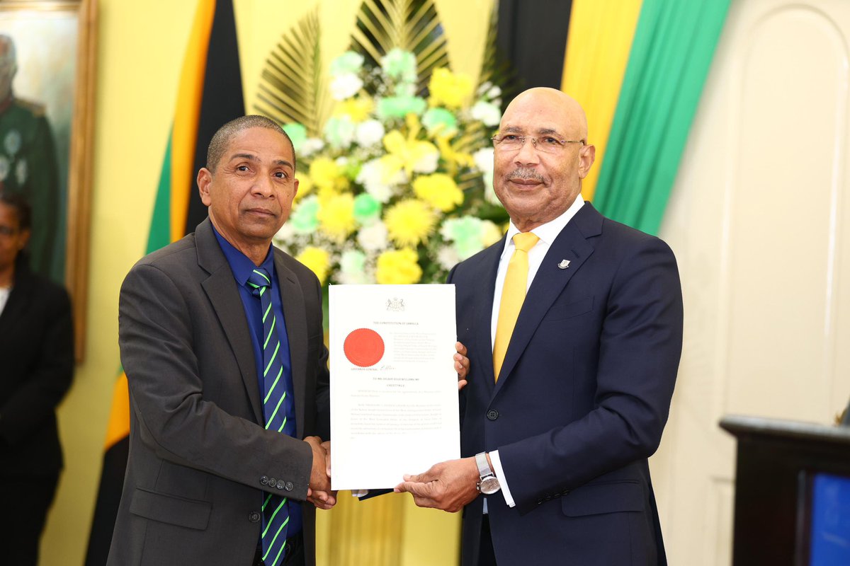 Andrew Holness tweet media