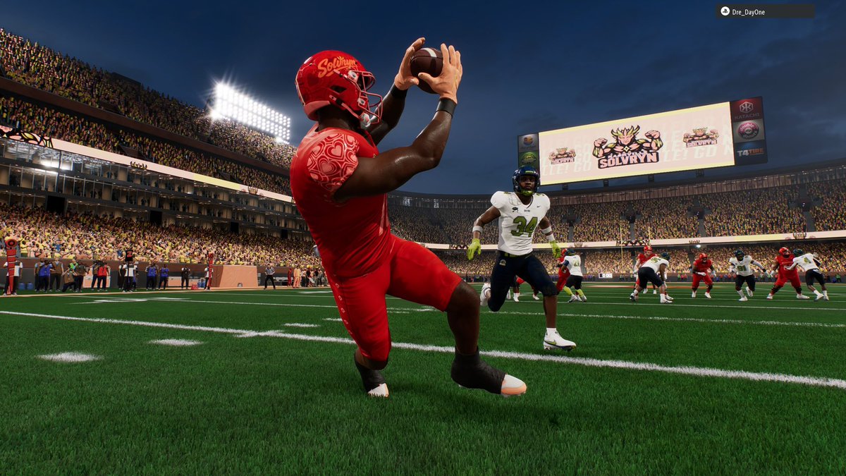Solvryn_NECF26's tweet photo. Nashville (7-3) 49 Bayou (6-4) 21
We came out in our heart uniforms but no love was shown to the boys of the Bayou. The playoff push is here and we need to continue this momentum next week in Stillwater. #NECFRecap #ProblemSolvryn https://t.co/1HEZLC5qSi