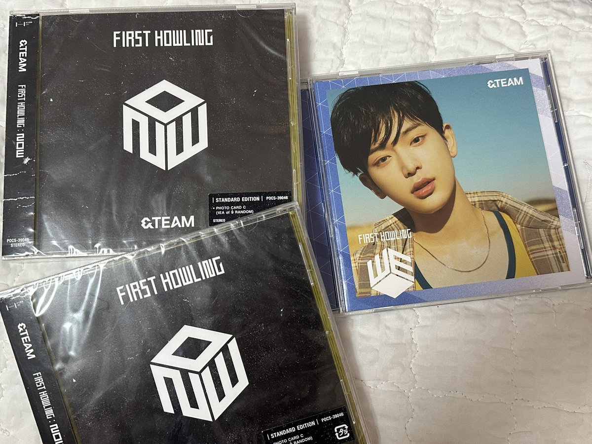 rjfo74's tweet photo. 앤팀 일본반 팝니다
퍼스트하울링 스탠다드 에디션 미개봉(포카 o)각 0.7
퍼스트하울링 하루아 버전 앨범 개봉(포카x) 0.5

앨범 앤팀 &amp;TEAM 의주 후마 케이 니콜라스 유마 죠 하루아 타키 마키 EJ FUMA K NICHOLAS YUMA JO HARUA TAKI MAKI 파이어워크 언더더스킨 언더스 사미다레 FIREWORK 하울링 https://t.co/UojY5dtW2M