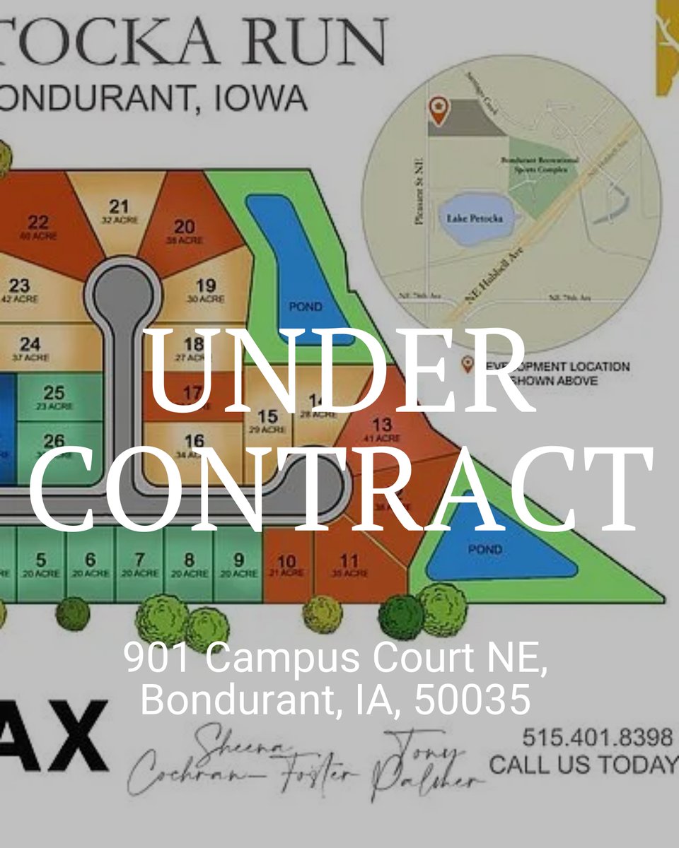 Another lot is under contract in Petocka Run and this one is extra special because my parents will soon be joining me in the neighborhood! I can’t wait to see construction get started on their beautiful new home and to watch it all come together in such a wonderful community.✨💙