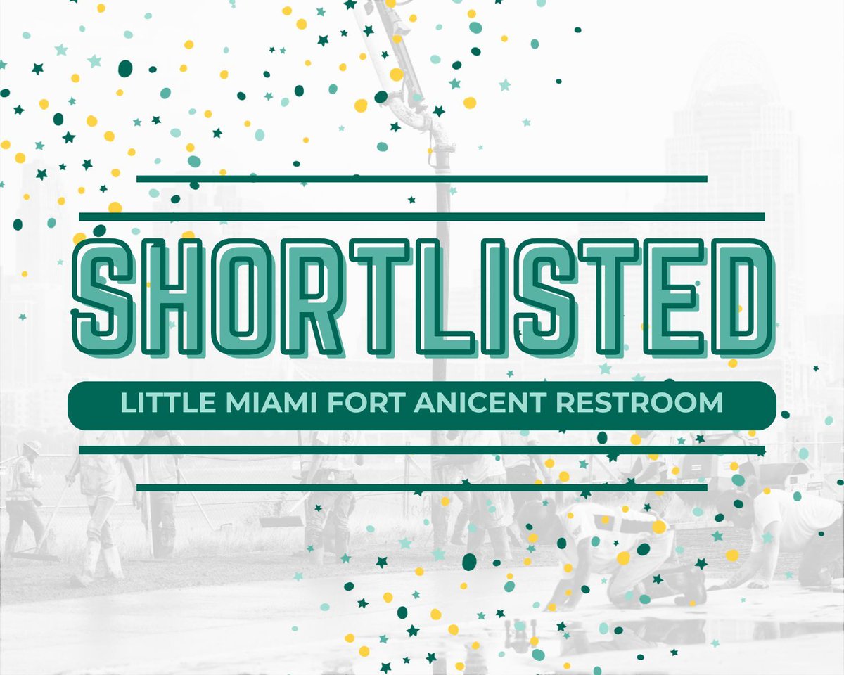 prusconstruct's tweet image. We’re shortlisted for the Little Miami Fort Ancient Restroom design-build project with @ohiodnr , in partnership with Brandstetter Carroll Inc. Thanks for the opportunity to deliver smart, community-focused work. #DesignBuild #PrusConstruction #ODNR #CincinnatiConstruction
