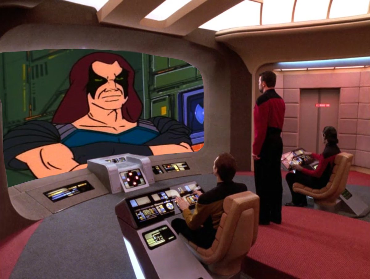 Parallel Universe Riker 🏁 tweet media