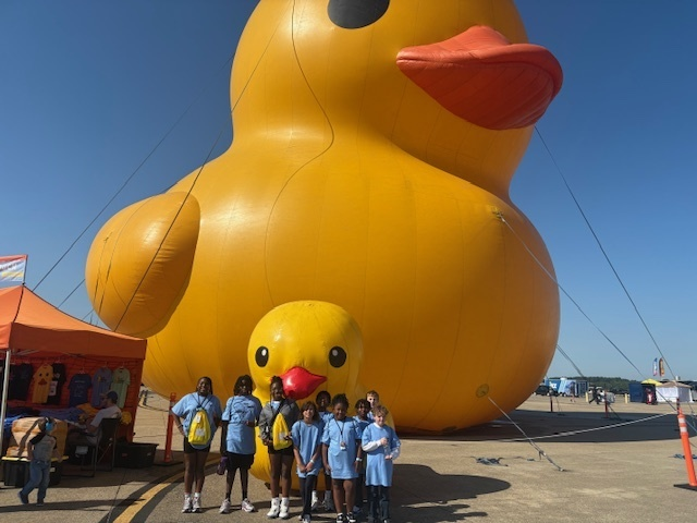 SparrowRoadInt1's tweet photo. ✈️✨ Our 5th graders had an incredible day at the NAS Oceana Air Show &amp; STEM Labs! It was the perfect mix of hands-on learning and real-world STEM connections. What a beautiful day of learning, exploring, and being inspired! 💡💙 #BravesRISE #STEM #OceanaAirShow #FutureInnovators https://t.co/lJepfZmrmy