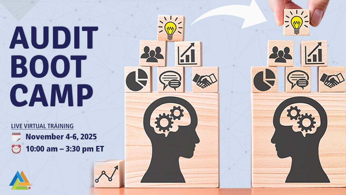 Are you new to performance auditing or internal auditing? Looking to better understand fundamental audit concepts? 

Get the foundation you need to succeed in this profession with CAAF’s Audit Boot Camp. 

Register now for our November 4-6 course: training.caaf-fcar.ca/en/product/aud…