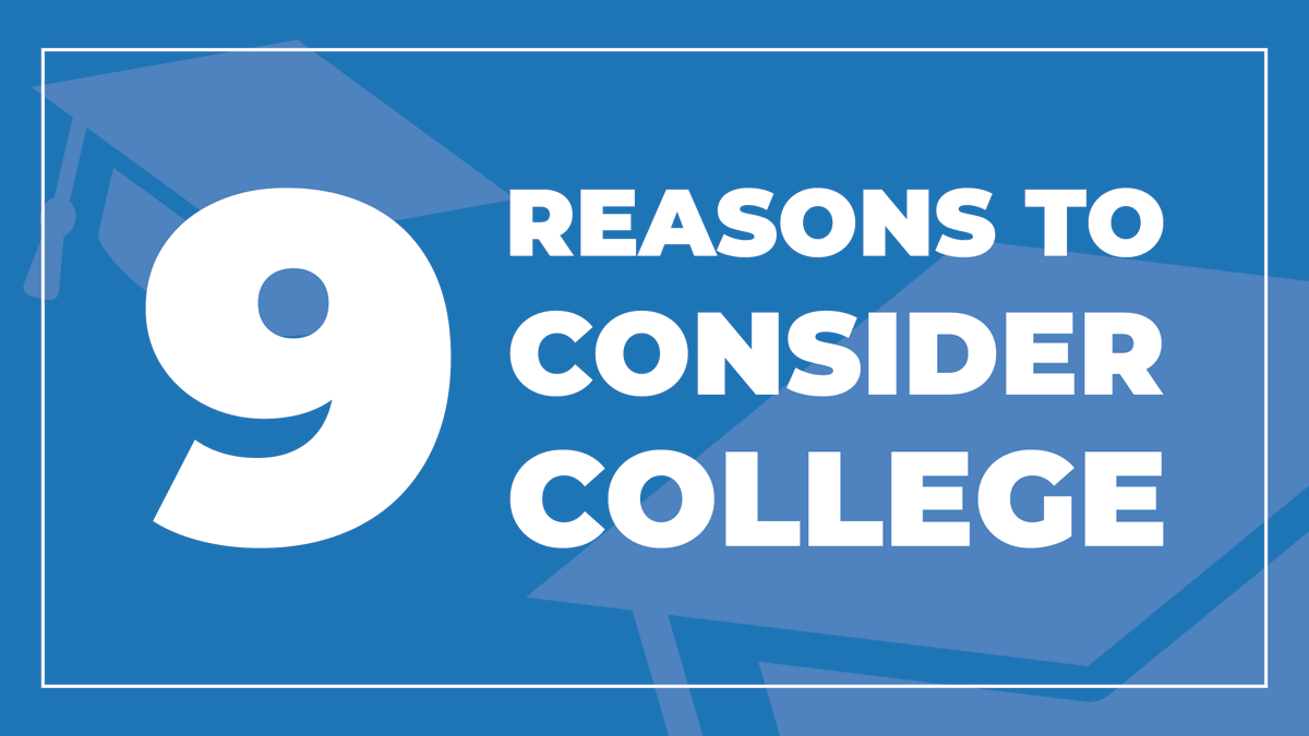 ACTStudent's tweet photo. Your future, your "why." 💙 This #WhyApply day, check 9 reasons college could be the next step - pay, skills, mentors, internships and more. Check it out: https://t.co/flO9juHwaw https://t.co/xs0C5pAg3v