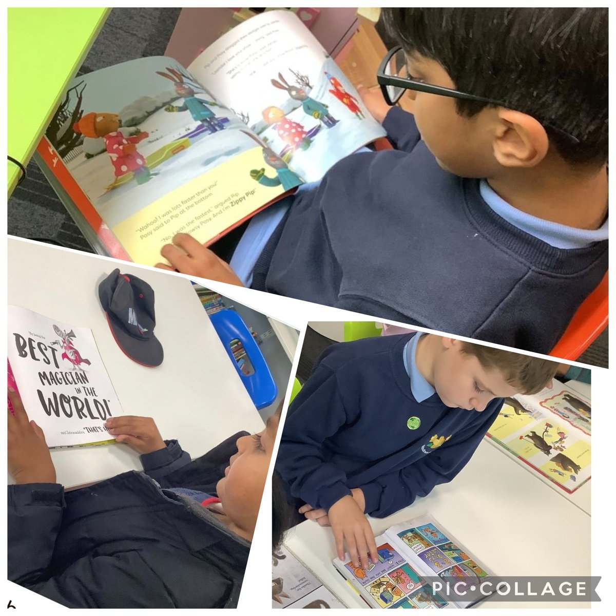 meadowbanksch's tweet photo. #MbSnowdropclass have been learning all about different emotions this week. Can you tell which emotion the children are showing in the photos?
We then finished off the week with a walk to the library where we certainly felt happy and relaxed. #healthandwellbeing https://t.co/9XeKu36et2
