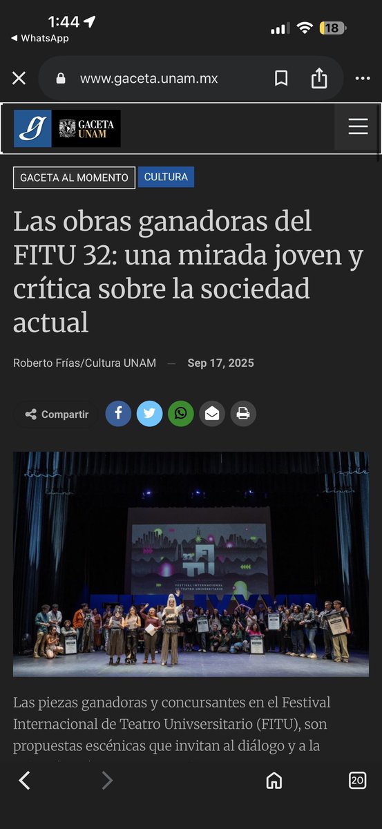 valledus's tweet image. Ya salió en la Gaceta oficial de la UNAM 😌 
La Jaci #Karinacia 
#soproud