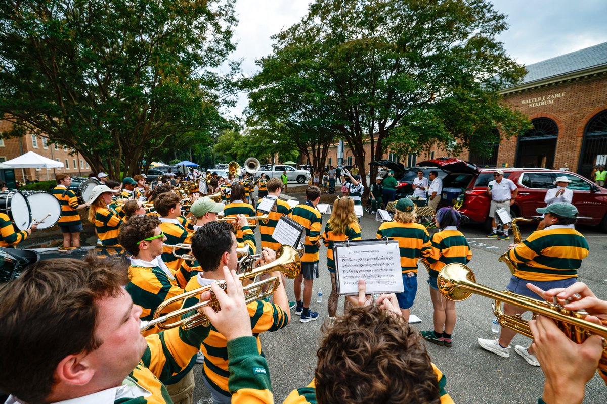 William & Mary Tribe Football (@wmtribefootball) on Twitter photo ๐ Saturdays at Zable!
๐๏ธ tribeathletics.com/tickets
#GoTribe ๐ Saturdays at Zable!
๐๏ธ tribeathletics.com/tickets
#GoTribe