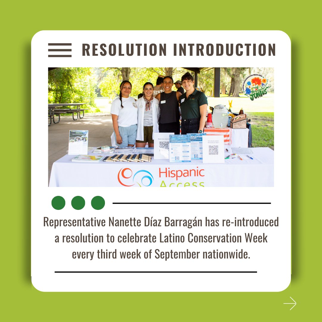 Latino Conservation Week tweet media