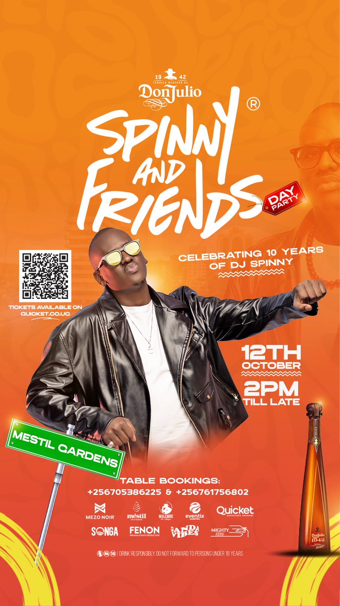 InfluencerUg1's tweet image. Wemuli?????

Get your tickets here: qkt.io/Spinnynfriends

#SpinnyAndFriends|| #SpinnyAt10