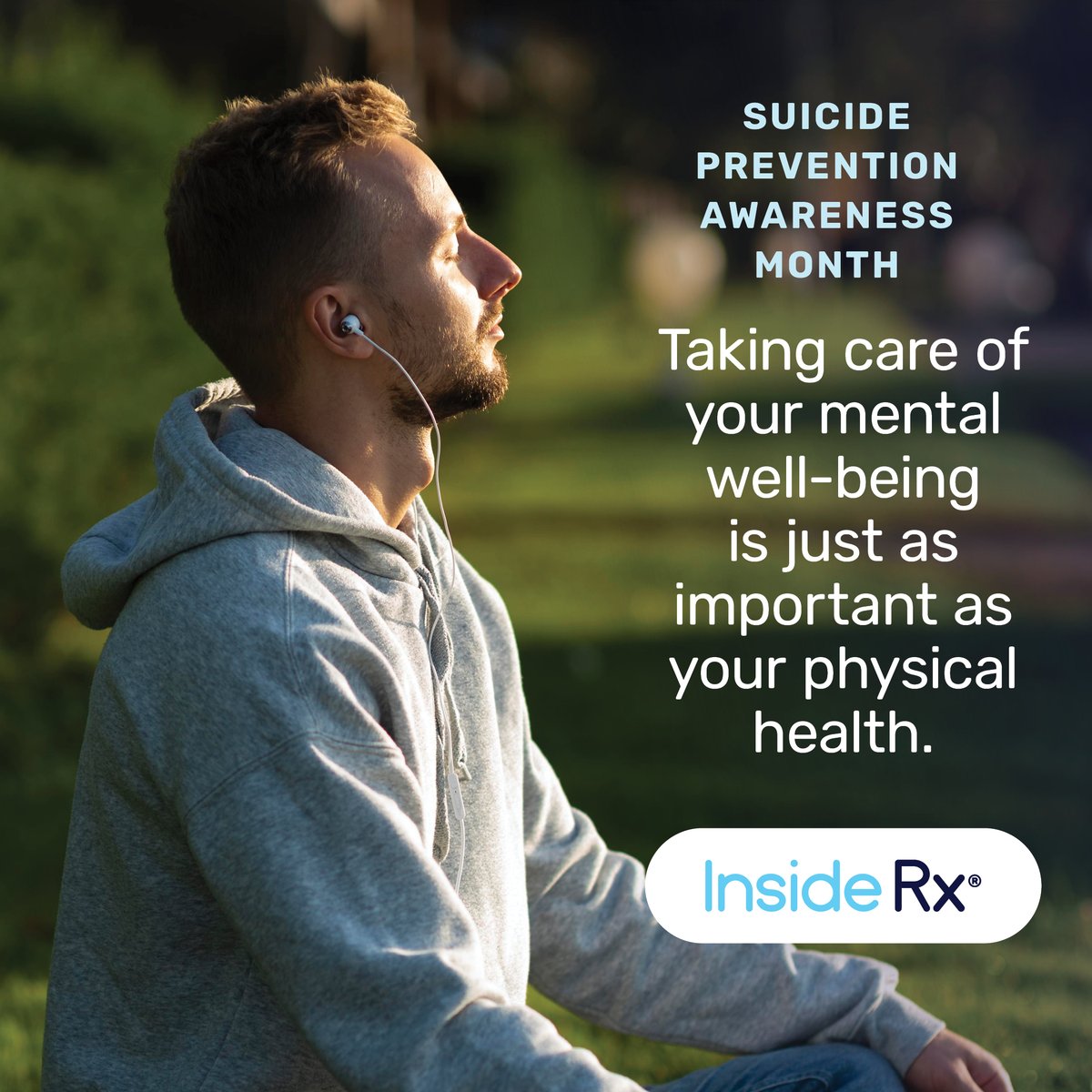 Inside_Rx's tweet photo. September is Suicide Prevention Awareness Month. If you or someone you love is managing depression, anxiety, or other conditions, Inside Rx may help lower the cost of mental health medications.

👉 Learn more at https://t.co/LD1tIyERtW and find out how much you could save. https://t.co/9v1bf23xcq