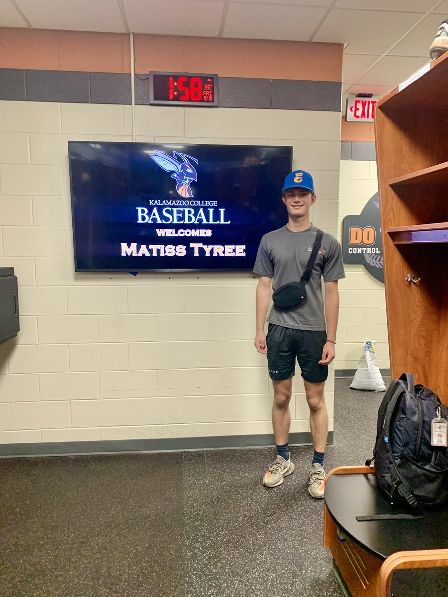 Thank you <a href="/CoachDCoop2/">Dylan Cooper</a> <a href="/coachott7/">Mike Ott</a> <a href="/MEllenbest/">Matt Ellenbest</a>  for my first college baseball visit! Loved the campus and meeting everyone!