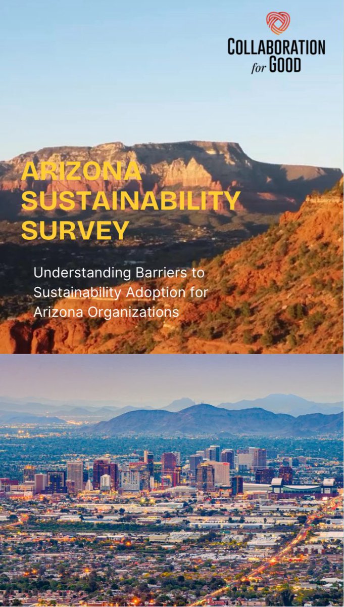 CollaborateGood's tweet photo. Save 💰 &amp; 🌎 at the same time!
Take our 5-min survey to share what’s helping (or holding you back) with sustainable biz practices. Your input = free AZ tools for small biz success.

📲 https://t.co/QktXSpZCZt

#ArizonaBusiness #Sustainability #GoGreenSaveGreen https://t.co/2ADZJD5NiI