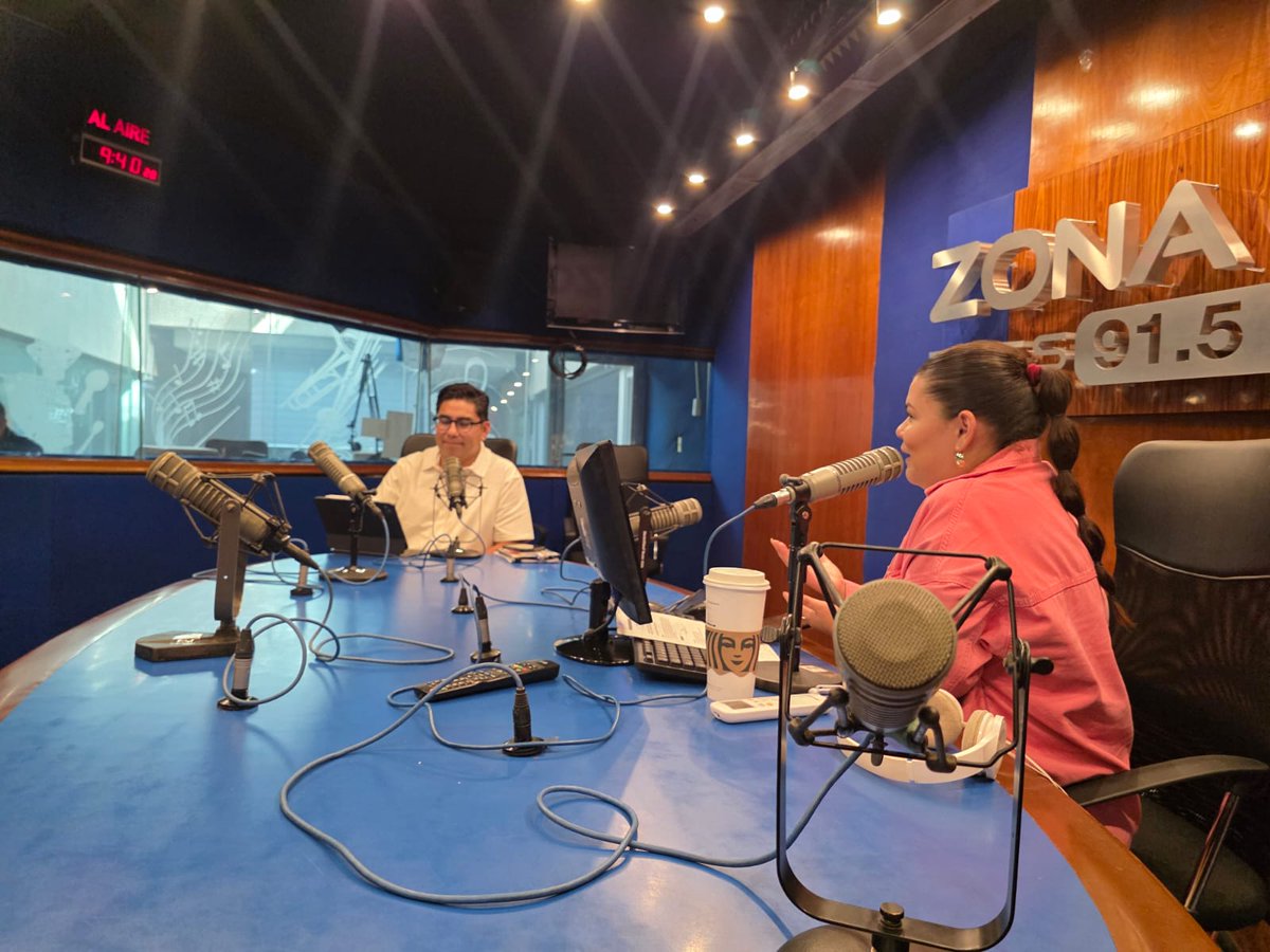 adrianjez's tweet photo. Estuvimos en @zona3noticias para hablar sobre las actividades de la #SemanaDeLaMovilidad y el Día Mundial Sin Auto que tendremos en los próximos días en nuestra metrópoli. 

Del 22 al 28 de septiembre tendremos rodadas, biciescuelas y charlas informativas sobre la seguridad vial. https://t.co/AgBN3R0ayP