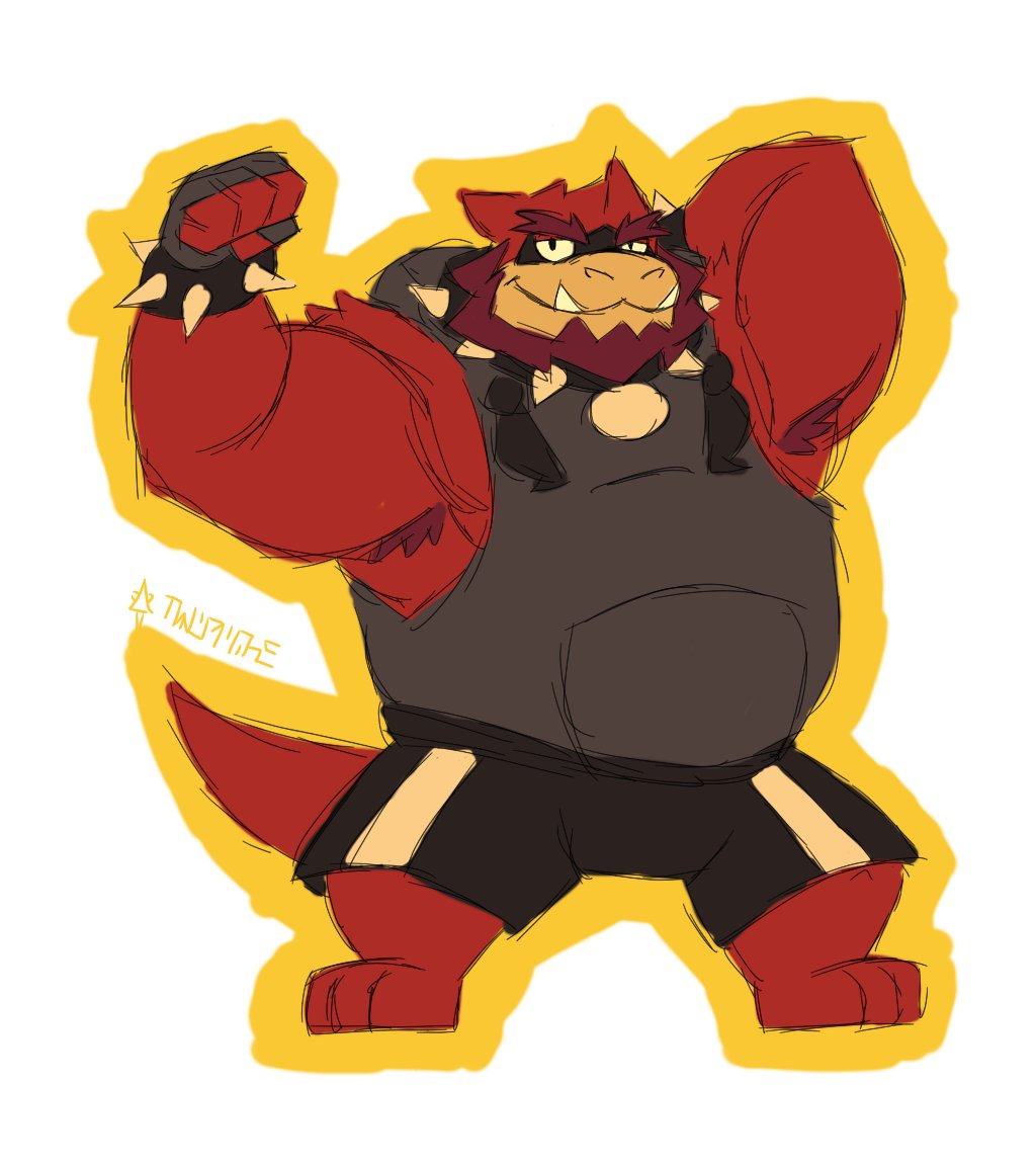 <a href="/krustykrampizza/">KRAM! ⚠️🏝️</a> Sorry that it took months to this challenge but… BEHOLD!!!
(&gt;///w///&lt;)