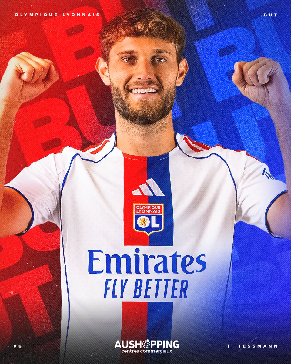 65' ⚽ BUUUUT de Tanner Tessmann ! Il profite d’un ballon qui traîne dans la surface après un corner pour ouvrir le score !

#OLSCO | 1-0