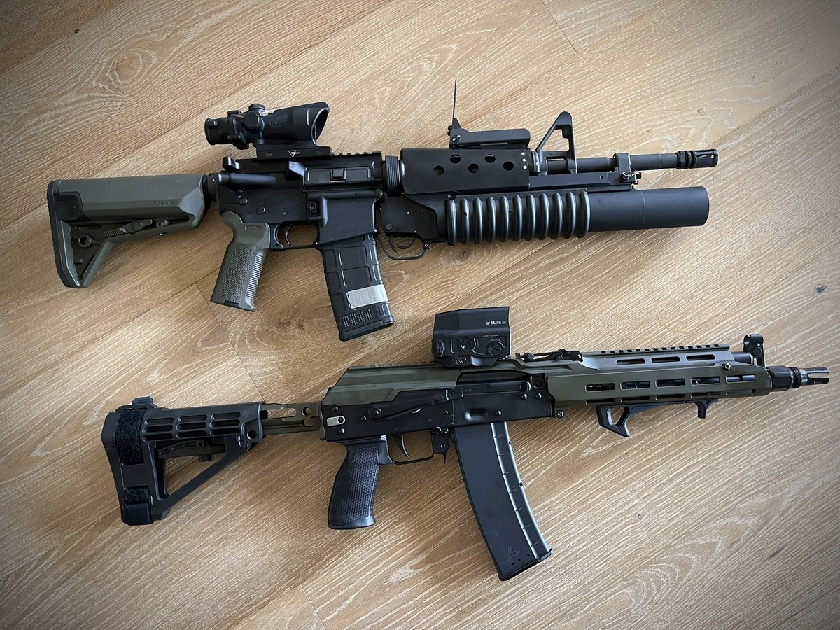 OperatorDrewski's tweet image. Now i just need a Olive/Black G3 or FAL and the collection will be complete until i want more (i will last 2 weeks)
