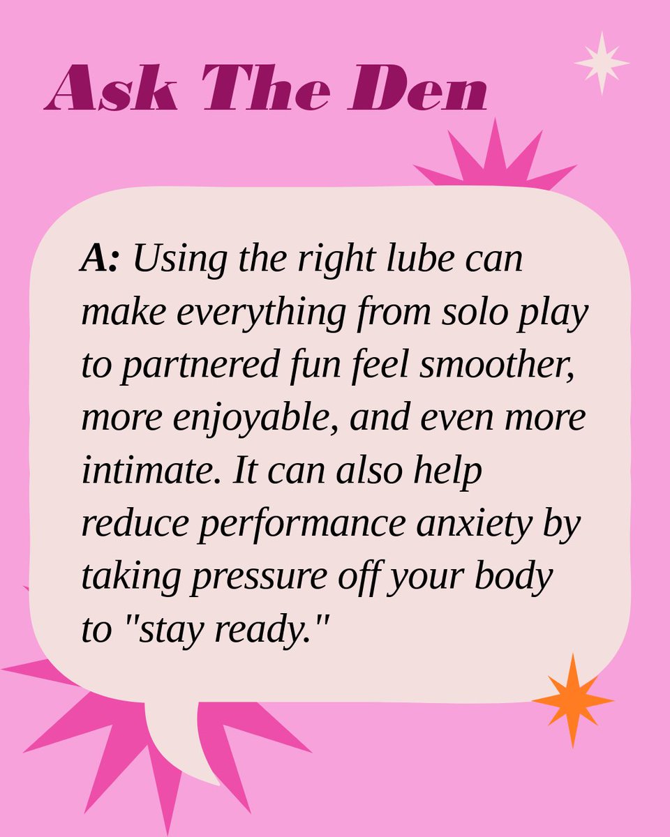 thelionsden's tweet image. ❓Is lube really that important?

It’s not just for dryness—lube can level up comfort and pleasure for everyone.

Swipe to learn which formula is right for your body.

Lube = love 💧
#WaterBasedLube #SiliconeLube #LubeTips #BodySafeFun #AskTheDen #SexualHealthMonth