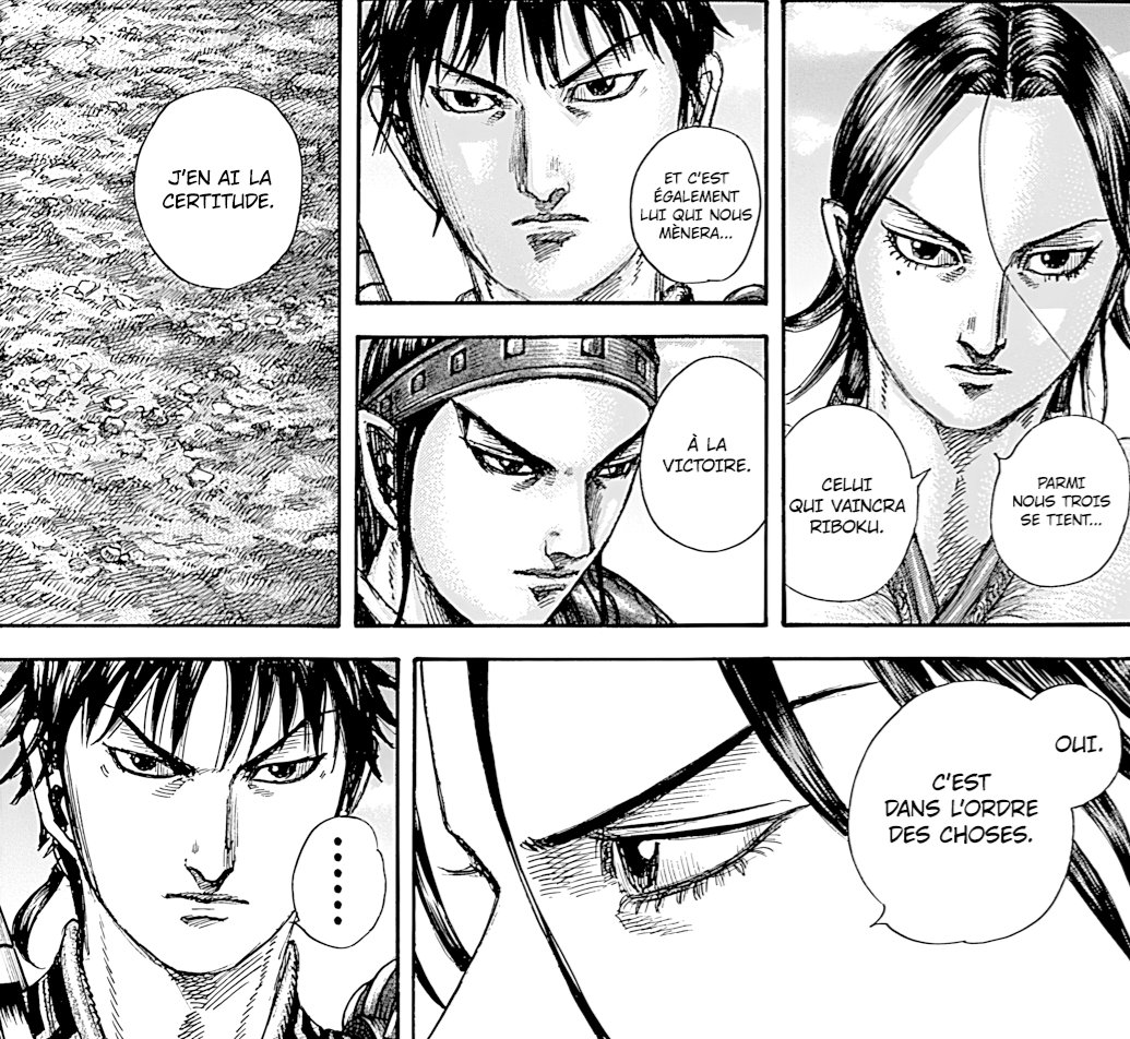 Athalizer5's tweet photo. #KINGDOM850 

Mouais j'ai du mal à voir qu'un seul sera Grand Général sans les autres hein.. https://t.co/Y3R8jqORZb