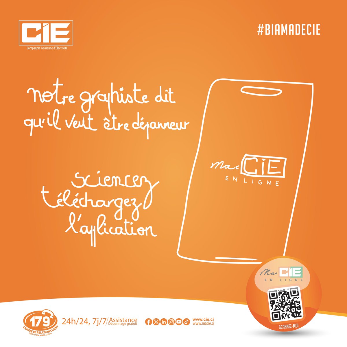 🎨 Quand notre graphiste veut devenir dépanneur… ⚡
il va se former au Centre des Métiers de l’Électricité (CME).

💡 Vous aussi, vous pouvez rejoindre l’aventure !
Postulez dès aujourd’hui 👉 urls.fr/aCKbvm

📲 Et pour vos besoins quotidiens, facilitez-vous la vie :