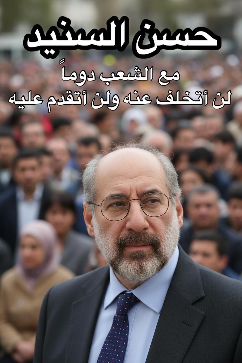 #حسن_السنيد
"مع الشعب دائمًا… لن أتخلف عنه ولن أتقدم عليه."
مرشح #دولة_القانون وثقة الزعيم 
المهندس حسن السنيد #بغداد
✍️ رسالتنا واضحة: العمل من أجل حقوق المواطنين، وحماية مصالحهم، والسير معهم خطوة بخطوة نحو مستقبل أفضل.
#حسن_السنيد #مع_الشعب #انتخابات_العراق
✍️حسن السنيد
"صوتكم