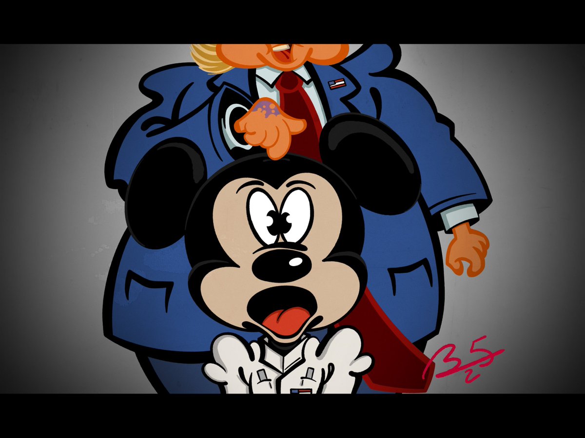 bzieglerart's tweet photo. Fuck the Empire. 
#Kimmel #jimmykimmell #Disney #DisneyPlus #ABC #empire https://t.co/E3NBmq16w6