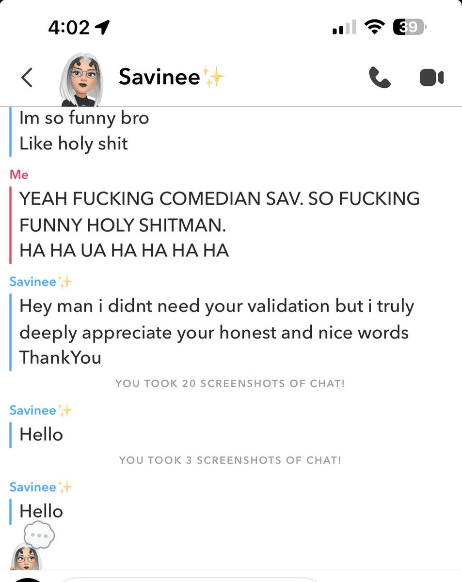 Really trying to understand how I was blessed with such a funny friend. Thanks ⁦<a href="/SaviineeS/">Saviinee🖤</a>⁩